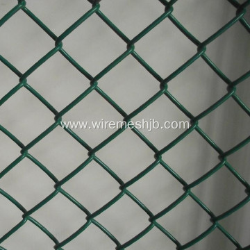 Dark Green PVC Coated Chain Link Fence
